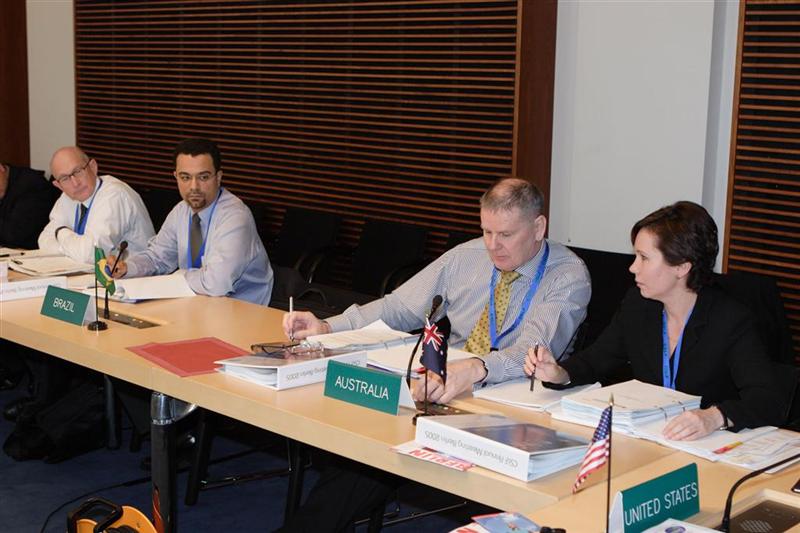 Representatives from Australia and Brazil