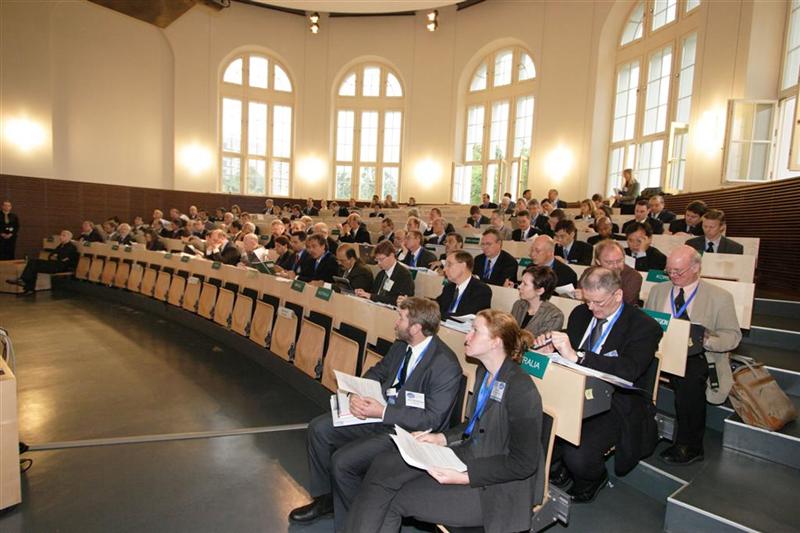 CSLF representatives in theater-style seating