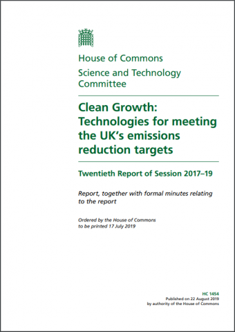 Cover image of report